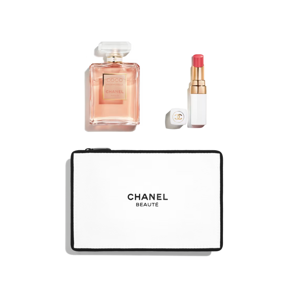 SET COCO : COCO MADEMOISELLE, ROUGE COCO BAUME ET TROUSSE
